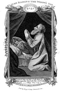 Elia wekt de zoon van de weduwe op, ca. 1808