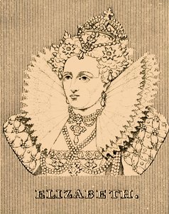 Elizabeth, 1533-1603 door Unbekannt