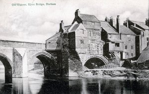 Elvet Bridge, Durham, 1905 door Unbekannt