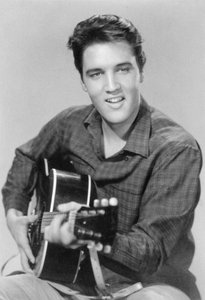 Elvis Presley, Amerikaanse zanger en acteur, jaren 1950