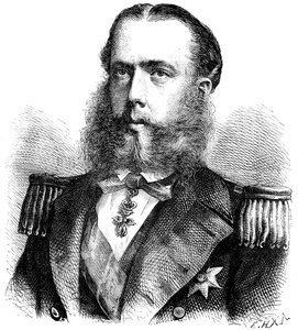 Keizer Maximiliaan van Mexico, ca. 1880 door Unbekannt