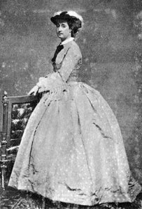 Keizerin Eugénie van Frankrijk, c1858-1870 door Unbekannt