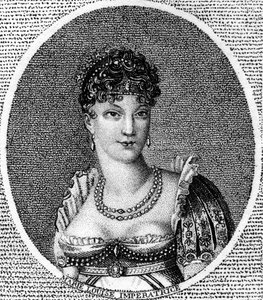 Keizerin Marie Louise, Keizerin van Frankrijk, tweede vrouw van Napoleon Bonaparte door Unbekannt