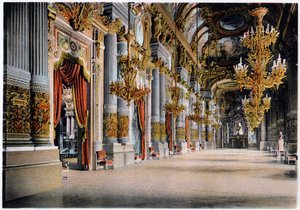 Ingang van het Palais Garnier, Parijs, ca. 1900