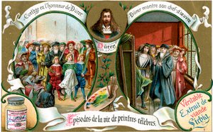 Episodes uit het leven van beroemde schilders: Dürer, ca. 1900 door Unbekannt