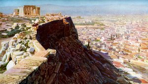 Erechtheion, Athene, Griekenland door Unbekannt
