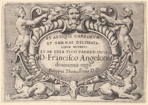 Ex Antiquis Cameorum et Gemmae Delineata Liber Secundus et ab Enea Vic..., gepubliceerd ca. 1599-1622 door Unbekannt