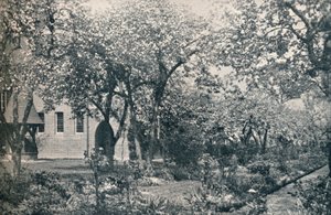 Voorbeeld van boomgaardtuin, oorspronkelijk aangelegd door William Morris