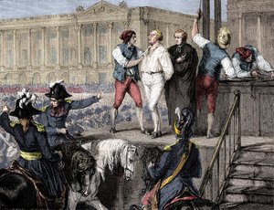 Executie van Lodewijk XVI van Frankrijk, Parijs, 21 januari 1793 door Unbekannt