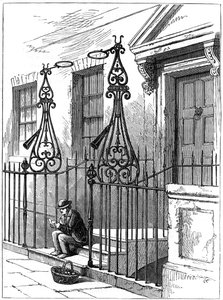 Brandblussers op Berkeley Square, Londen, 1891