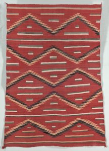 Eyedazzler Stijl Tapijt, ca. 1890-1900