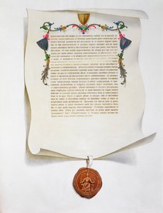 Facsimile editie van de Magna Carta, Engels handvest, 1215 1816