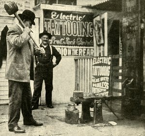 Kermisattractie, 1910
