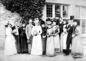 Familiefoto, ca. 1882