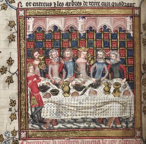 Feest in Oxford Een cyclus van Alexander-romances, ca. 1400 door Unbekannt