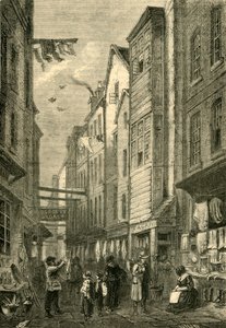 Field Lane rond 1840, ca. 1872 door Unbekannt
