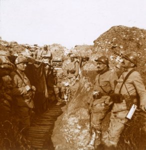 Gevechtseenheid, Ville-sur-Tourbe, Noord-Frankrijk, c1914-c1918 door Unbekannt