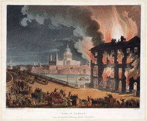 Brand in Londen