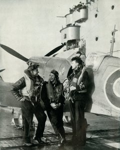 Piloten van de Fleet Air Arm, 1943 door Unbekannt