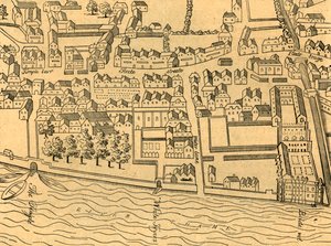 Fleet Street, De Tempel, Etc., 1897 door Unbekannt