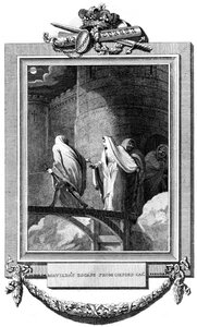 De vlucht van Matilda uit Oxford, 1142 1789 door Unbekannt