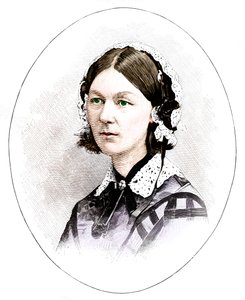 Florence Nightingale, Britse verpleegster door Unbekannt