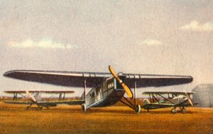 Focke-Wulf A 21 Photomöwe vliegtuig, 1920s door Unbekannt