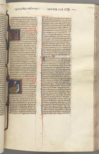 Fol. 194r, Judith, gehistorieerde initiaal A, Judith onthoofdt Holofernes door Unbekannt