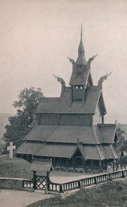 Fortun houten kerk, 1914