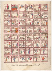 Achtenveertig vignetten van stierenvechtmanoeuvres en scènes uit de arena, ca. 1800-1850 door Unbekannt