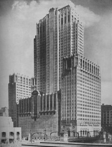 Veertig verdiepingen voor een huis van Grand Opera en nog veel meer, c1935 door Unbekannt