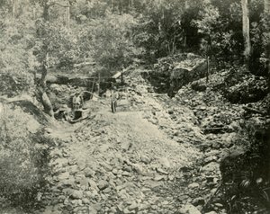 Zoekers aan het werk, 1901 door Unbekannt