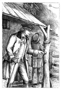 Franklins vliegerexperiment, ca. 1752, 1869