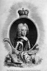 Frederik Lodewijk, Prins van Wales, 18e eeuw