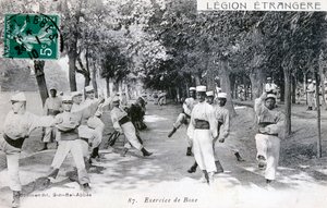 Franse Vreemdelingenlegioen, Sidi Bel Abbes, Algerije, 1910