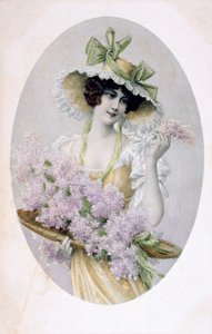 Franse Ansichtkaart, ca. 1900