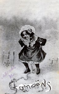 Franse ansichtkaart, ca. 1900