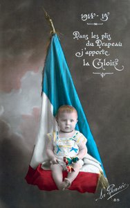 Franse WWI-ansichtkaart