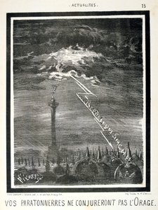 Franse anti-Pruisische cartoon, 1871