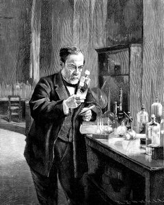 Franse chemicus en microbioloog Louis Pasteur 1822-1895 door Unbekannt