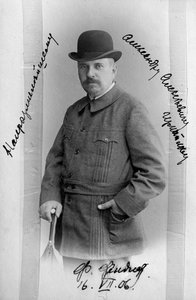 Friedrich Fyodor Fiedler, vertaler van Russische poëzie, ca. 1906