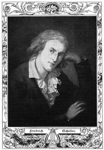 Friedrich Schiller, Duitse dichter, filosoof, historicus en dramaturg door Unbekannt