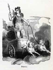 Frigga, 1882 door Unbekannt