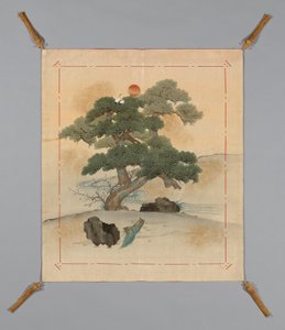 Fukusa geschenkhoes, Japan, vroege Meiji periode 1868-1912, 186883 door Unbekannt