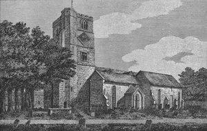 Fulham Kerk in 1812 1911