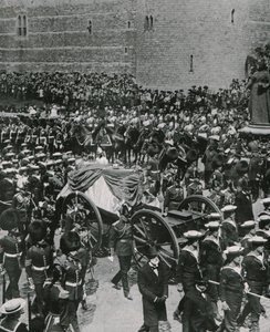 Begrafenisstoet van koning Edward VII, Windsor, 20 mei 1910 door Unbekannt