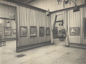 Galerie Durand-Ruel, Auguste Renoir tentoonstelling, 1920 door Unbekannt