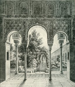 Tuin van de Generalife, 19e eeuw