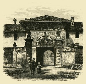 Poort van de Certosa, Pavia door Unbekannt