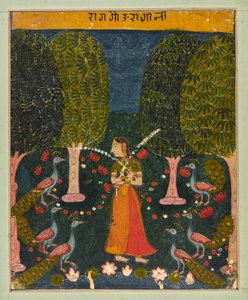 Gauri Ragini, folio uit een Ragamala